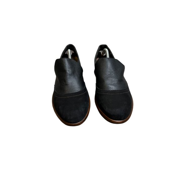 Naot Shoes Angin Loafer Womens Size 42 US 11-11.5 Black Suede Leather Slip On - Picture 3 of 14
